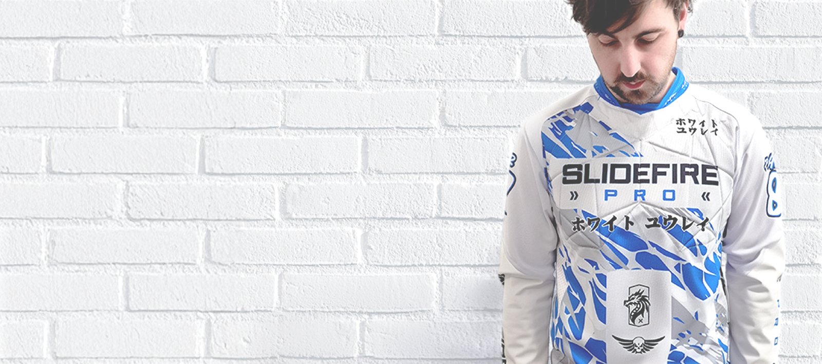 Website Hero Banner White Brick Wall 3