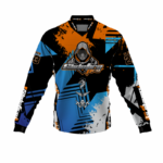 Custom Sublimated Speedsoft Jersey, Premium custom Speedsoft pants for Speedsoft and Airsoft, featuring fully customizable artwork, player name and number, chest padding, soft padded shoulders, softshell forearms, breathable mesh side and rear panels, and anti-slide thumbholes – designed for durability, agility, and protection in high-speed gameplay.