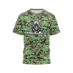 Custom Sublimated Green Camo Speedsoft Jersey