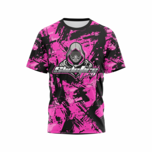 Custom Sublimated Pink Grunge Speedsoft Jersey