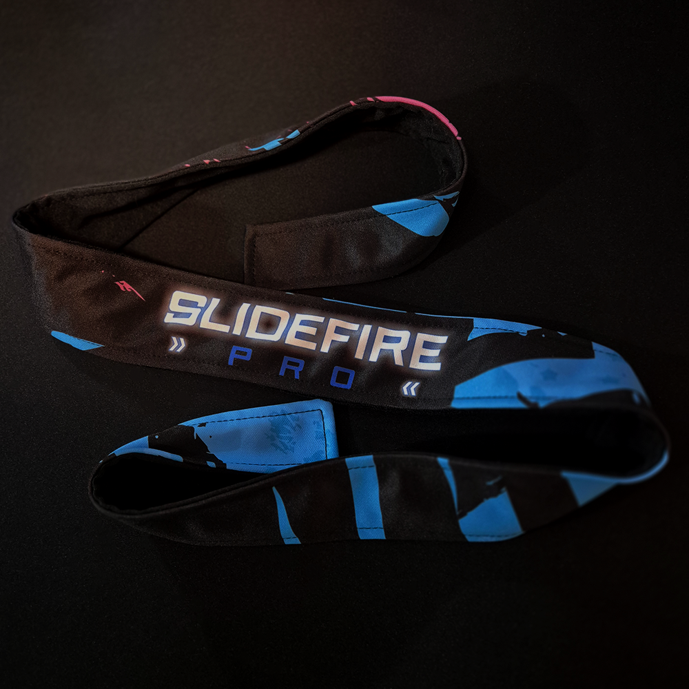 Speedsoft Headtye — Team Edition — Acid Drip Orange - Image 2