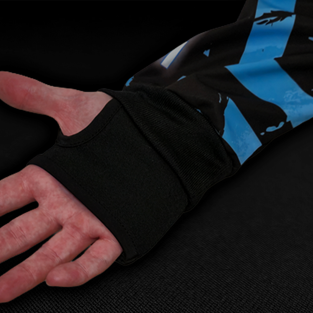 Anti-slide thumb cuffs