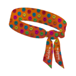 Speedsoft Headtye — Team Edition — Acid Drip Orange